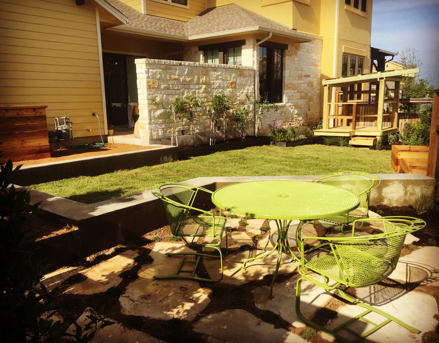Austin landscape and design - big yard little space