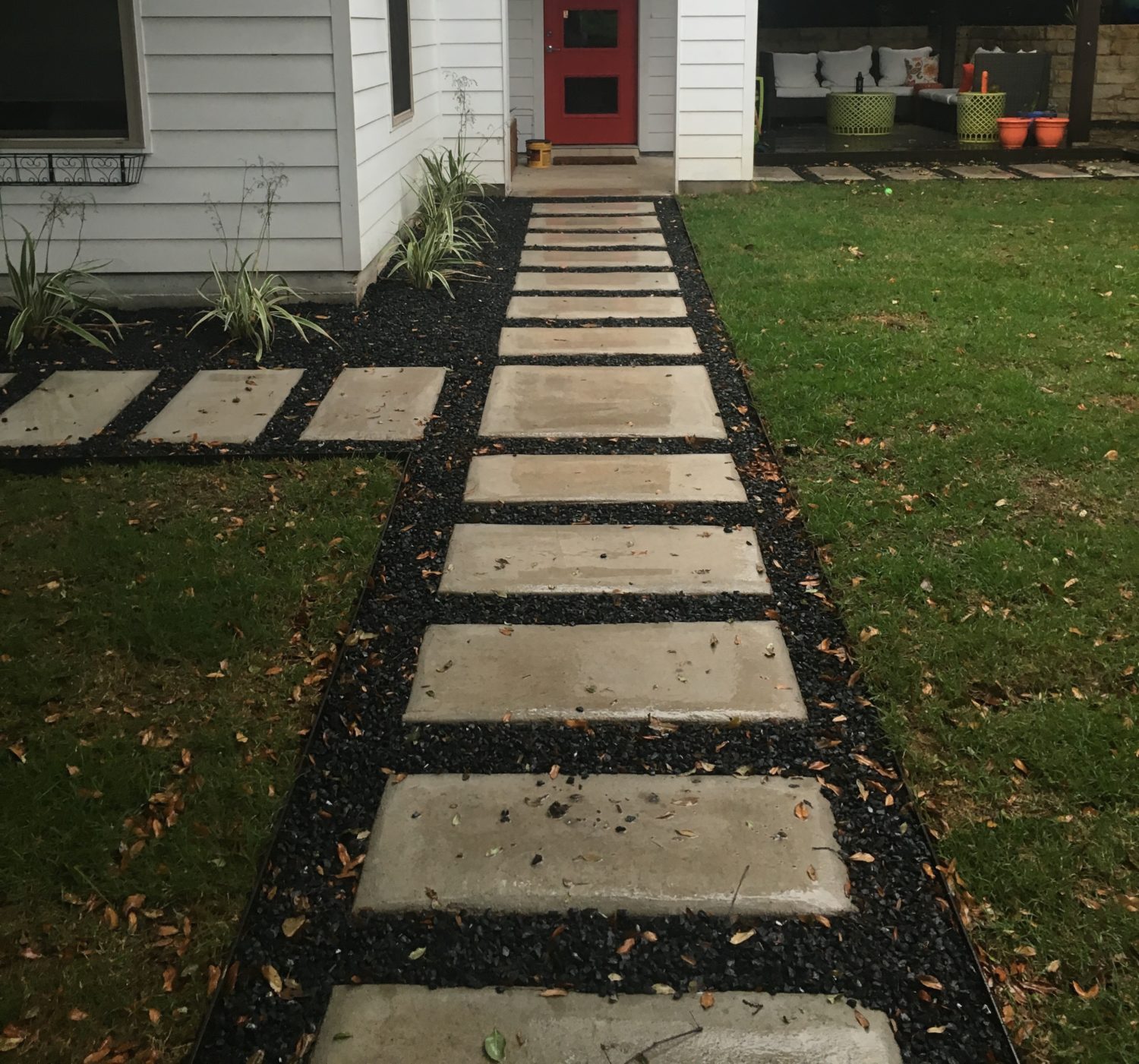 Austin landscape and design - garden paths