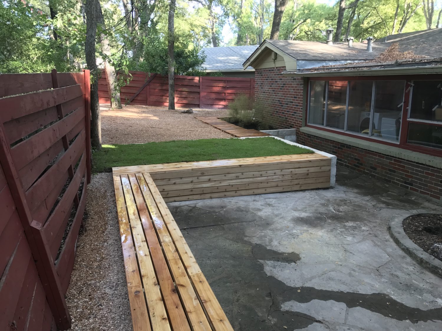 Austin landscape and design - fence