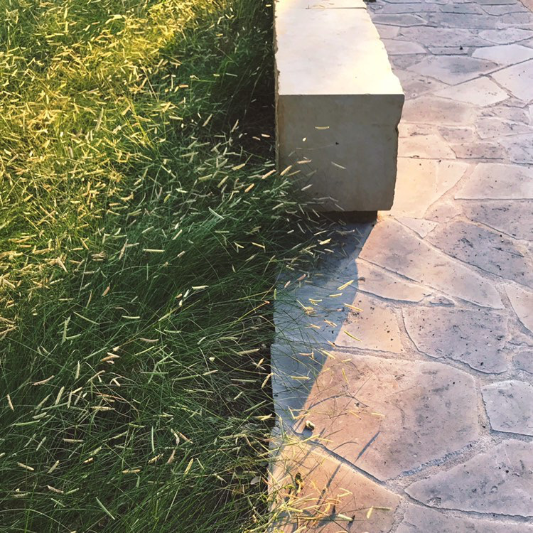 Austin landscape and design - lueders stone and love grass